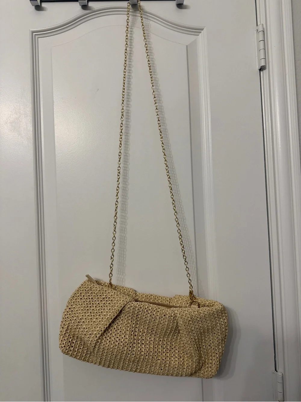 Capittana Oversized Raffia Clutch - NWOT